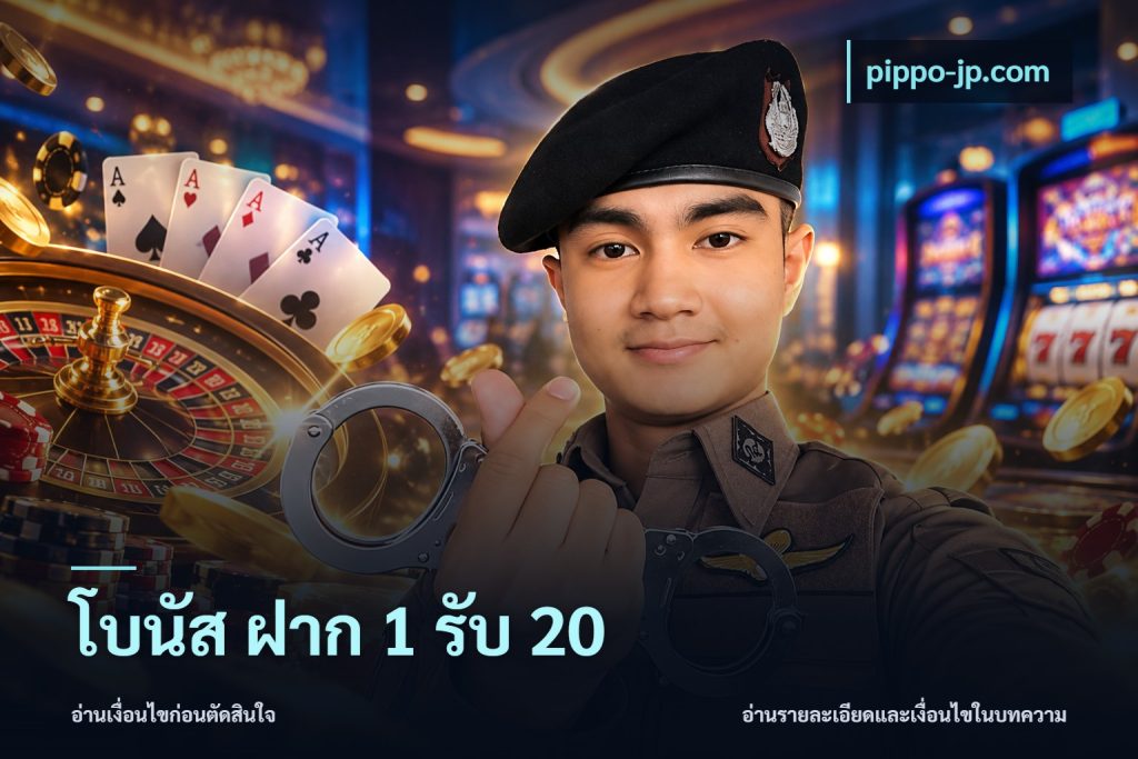 โบนัส ฝาก 1 รับ 20