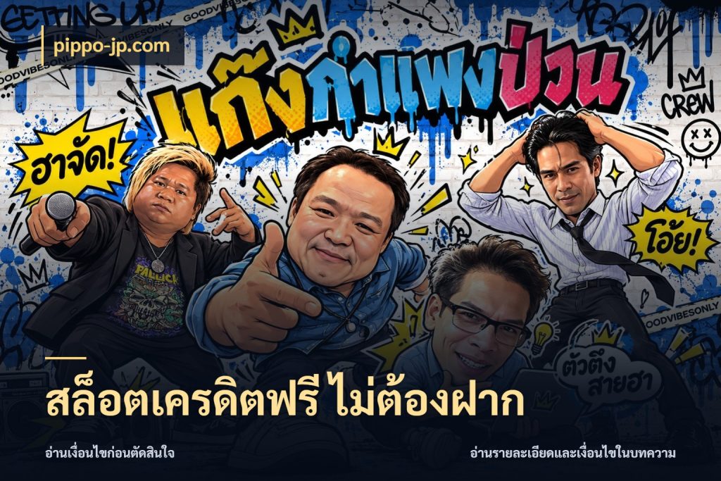 สล็อตเครดิตฟรี ไม่ต้องฝาก เลือกสไตล์ความสนุกจากรูปแบบเครดิต ในมุม pippo-jp.com