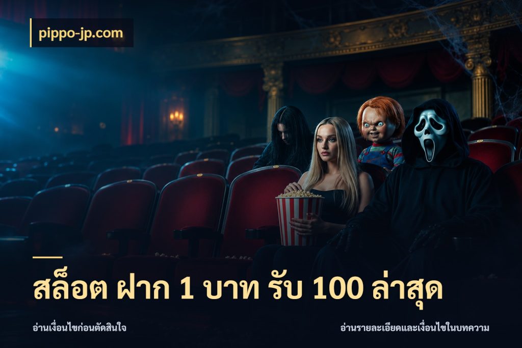 สล็อต ฝาก 1 บาท รับ 100 ล่าสุด ยอดฝากและยอดรับในมุมของคนชอบลุ้น กับ pippo-jp.com