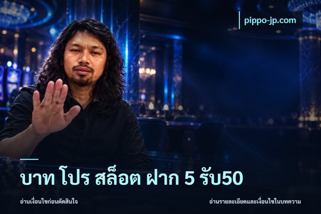 บาท โปร สล็อต ฝาก 5 รับ50