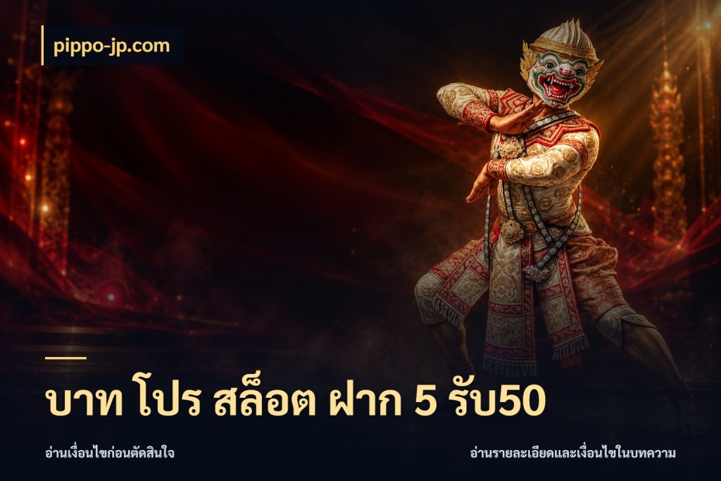 บาท โปร สล็อต ฝาก 5 รับ50 สนุกกับตัวเลือกโปรในสไตล์ของคุณ สไตล์ pippo-jp.com
