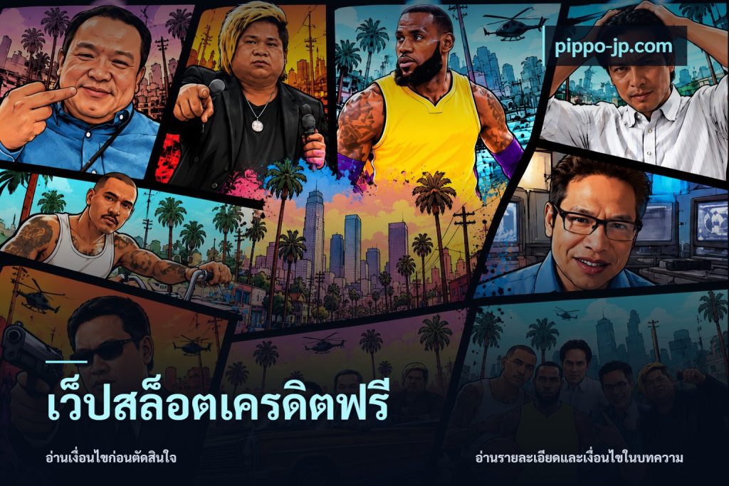 เว็ปสล็อตเครดิตฟรี