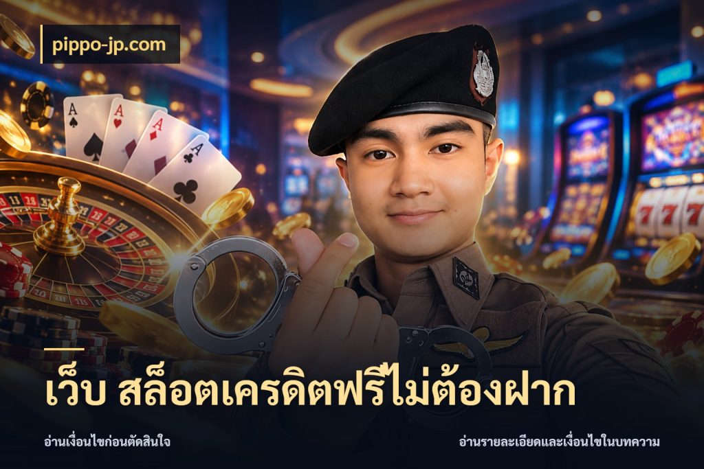 เว็บ สล็อตเครดิตฟรีไม่ต้องฝาก สีสันของเครดิตฟรีและเกมแนวที่ชอบ สไตล์ pippo-jp.com
