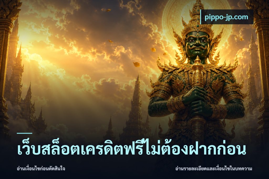 เว็บสล็อตเครดิตฟรีไม่ต้องฝากก่อน