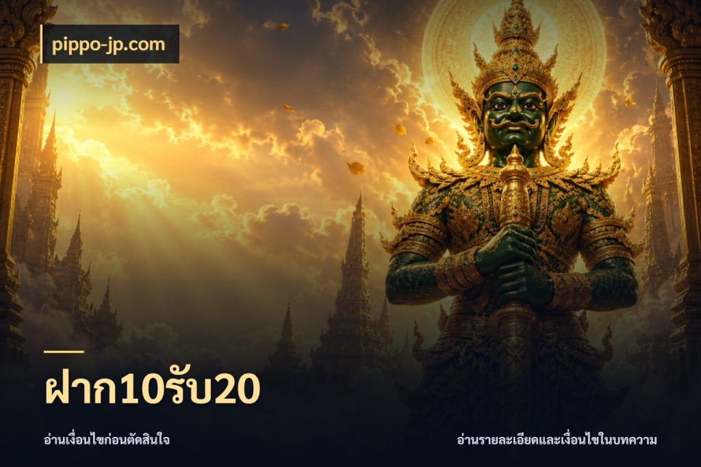 ฝาก10รับ20 จุดเด่นของเครดิตที่คนชอบเกมอยากรู้ กับ pippo-jp.com
