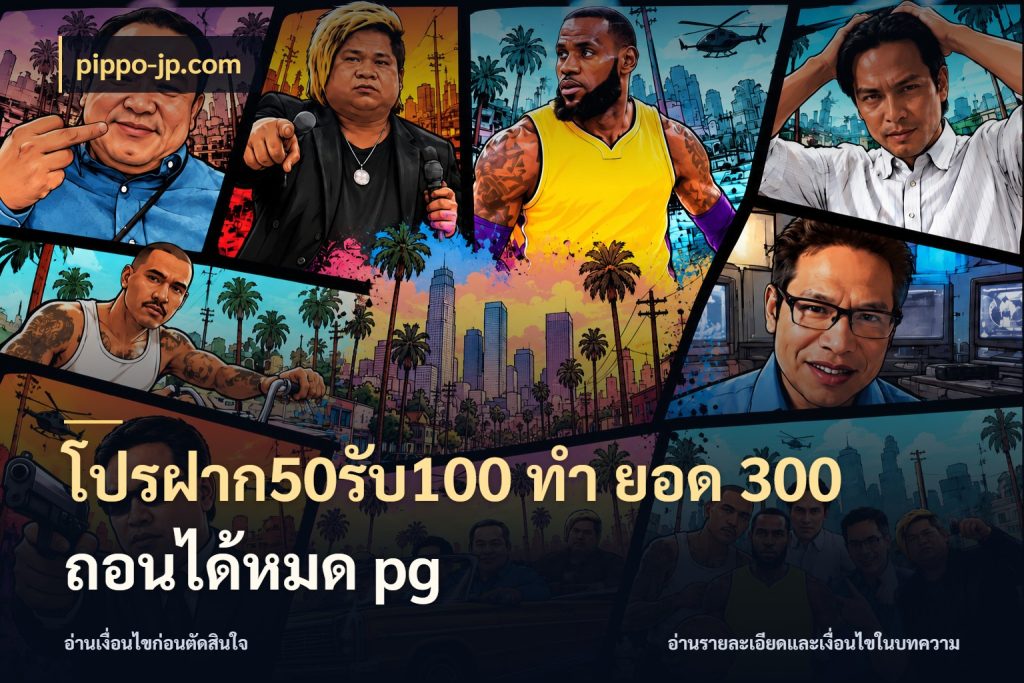 โปรฝาก50รับ100 ทํา ยอด 300 ถอนได้หมด pg โปรยอดรับที่สายเกมสนใจ สไตล์ pippo-jp.com