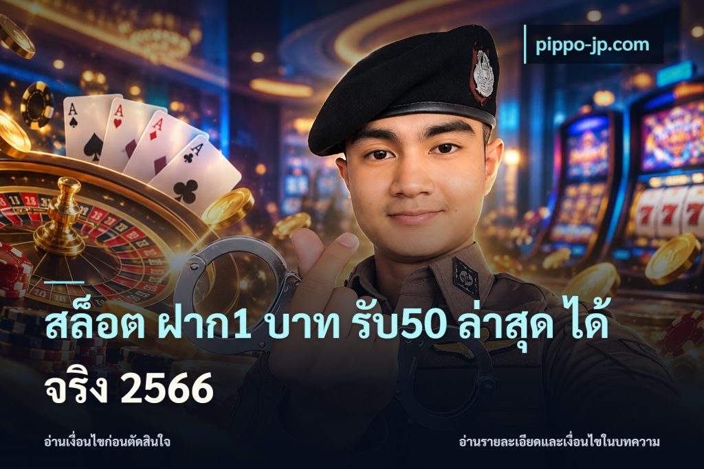 สล็อต ฝาก1 บาท รับ50 ล่าสุด ได้ จริง 2566