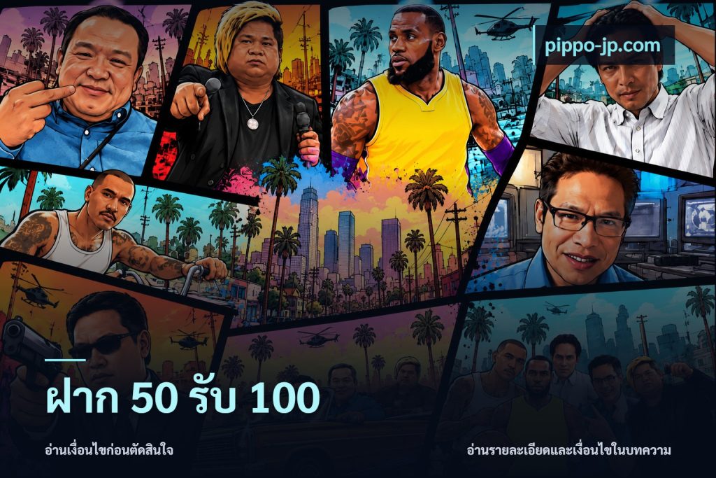 ฝาก 50 รับ 100