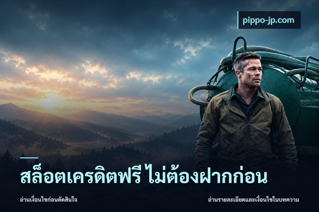 สล็อตเครดิตฟรี ไม่ต้องฝากก่อน