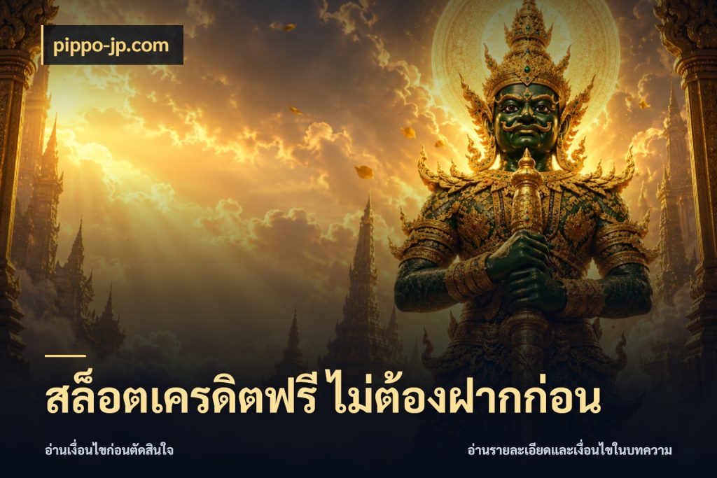 สล็อตเครดิตฟรี ไม่ต้องฝากก่อน เครดิตแต่ละรูปแบบมีมุมไหนให้ดู ในมุม pippo-jp.com