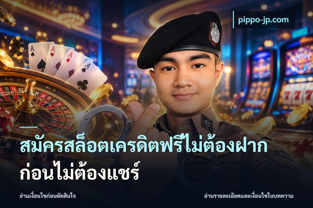สมัครสล็อตเครดิตฟรีไม่ต้องฝากก่อนไม่ต้องแชร์