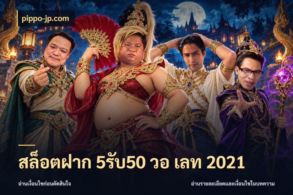สล็อตฝาก 5รับ50 วอ เลท 2021 สายโบนัสเลือกจังหวะสนุกได้อย่างไร สไตล์ pippo-jp.com