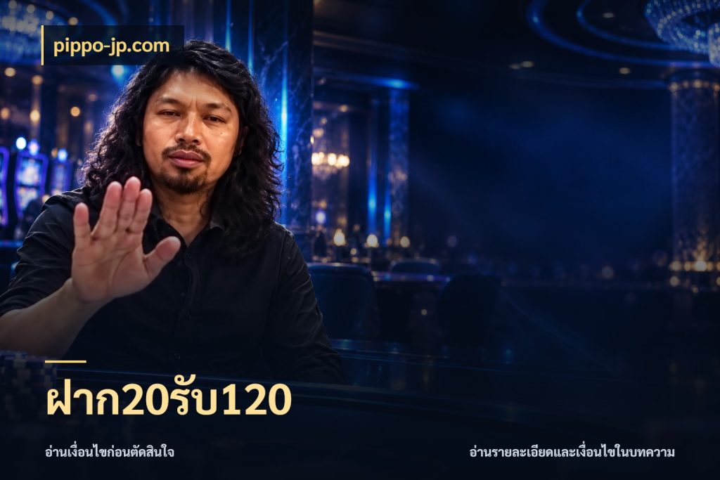 ฝาก20รับ120 pippo-jp.com เปิดมุมโปรให้เข้ากับเกมแนวโปรด