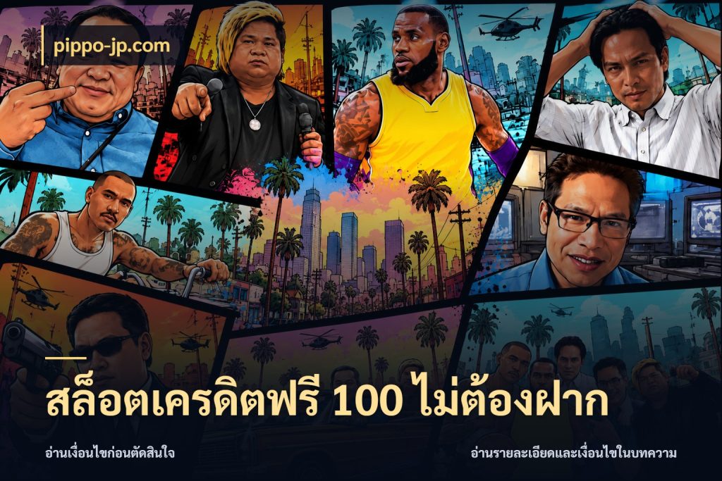 สล็อตเครดิตฟรี 100 ไม่ต้องฝาก สายโบนัสเลือกมุมเครดิตให้ตรงสไตล์ สไตล์ pippo-jp.com