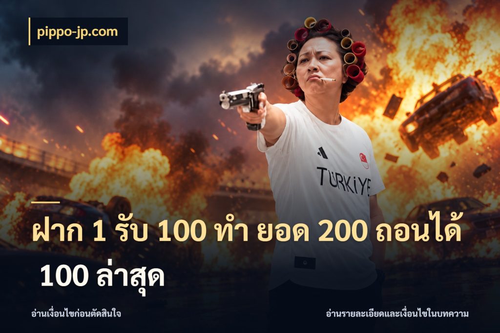 ฝาก 1 รับ 100 ทํา ยอด 200 ถอนได้ 100 ล่าสุด จับคู่โบนัสกับสไตล์เกมที่ชอบ สไตล์ pippo-jp.com