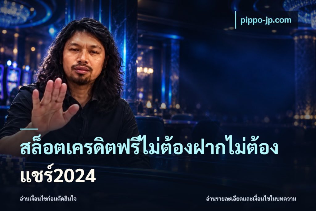 สล็อตเครดิตฟรีไม่ต้องฝากไม่ต้องแชร์2024