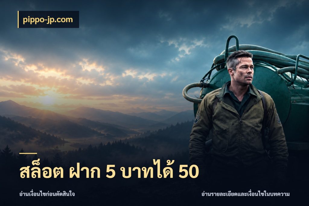 สล็อต ฝาก 5 บาทได้ 50 pippo-jp.com ยอดฝากและยอดรับในมุมของคนชอบลุ้น