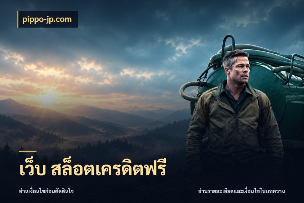 เว็บ สล็อตเครดิตฟรี รู้จักยอดและขอบเขตของเครดิตฟรี สไตล์ pippo-jp.com