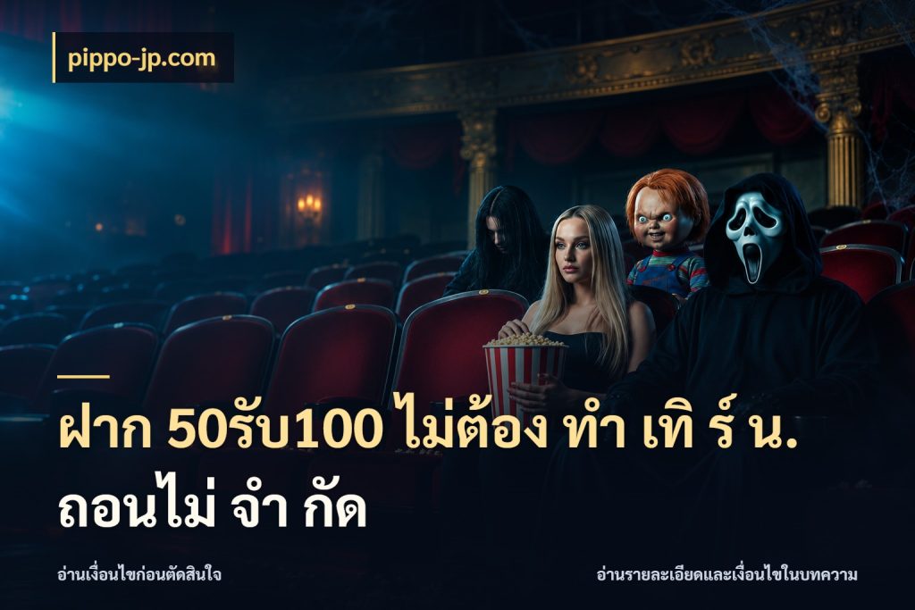 ฝาก 50รับ100 ไม่ต้อง ทํา เทิ ร์ น. ถอนไม่ จํา กัด สายโบนัสเลือกจังหวะสนุกได้อย่างไร ในมุม pippo-jp.com