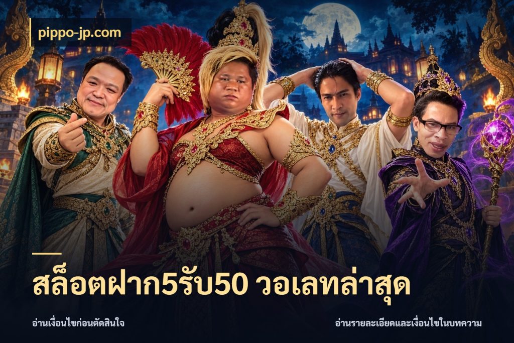 สล็อตฝาก5รับ50 วอเลทล่าสุด pippo-jp.com ยอดฝากและยอดรับในมุมของคนชอบลุ้น