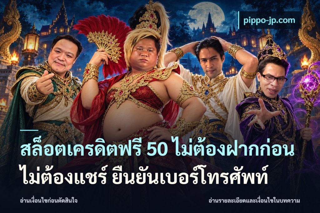 สล็อตเครดิตฟรี 50 ไม่ต้องฝากก่อน ไม่ต้องแชร์ ยืนยันเบอร์โทรศัพท์