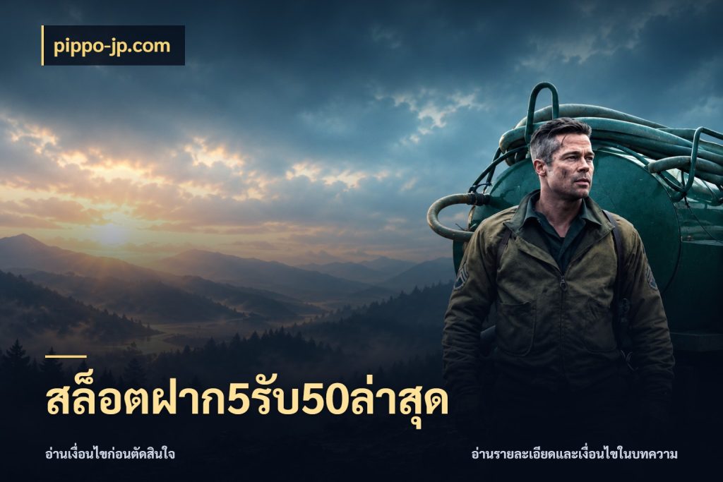 สล็อตฝาก5รับ50ล่าสุด เครดิตกับรูปแบบโปรที่ตรงใจ กับ pippo-jp.com