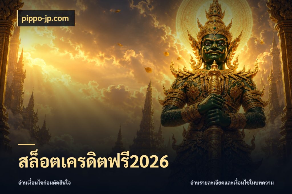 สล็อตเครดิตฟรี2026 เครดิตฟรีกับจังหวะลุ้นที่คุณเลือก สไตล์ pippo-jp.com
