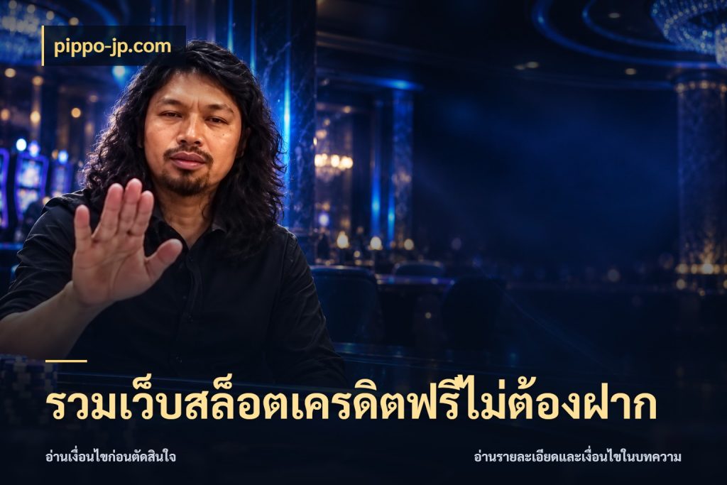 รวมเว็บสล็อตเครดิตฟรีไม่ต้องฝาก pippo-jp.com เครดิตแต่ละรูปแบบมีมุมไหนให้ดู