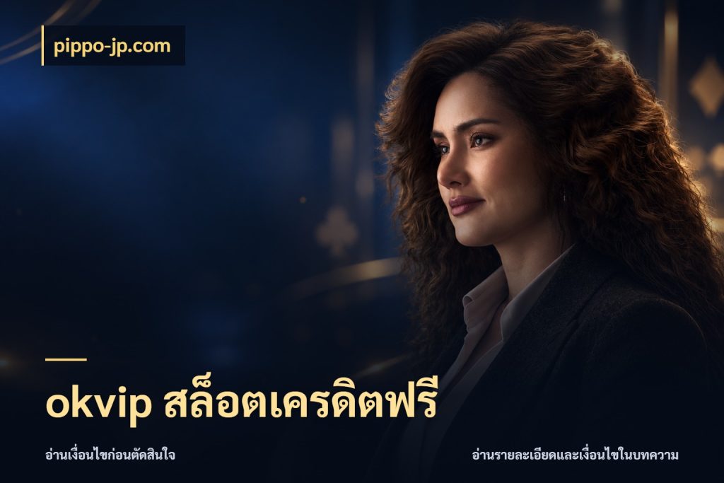 okvip สล็อตเครดิตฟรี สีสันของเครดิตฟรีและเกมแนวที่ชอบ ในมุม pippo-jp.com