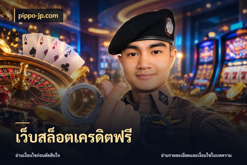 เว็บสล็อตเครดิตฟรี เครดิตฟรีกับจังหวะลุ้นที่คุณเลือก กับ pippo-jp.com