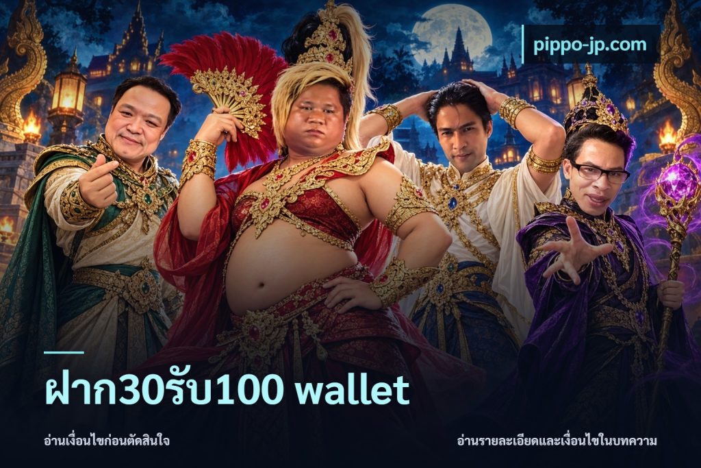 ฝาก30รับ100 wallet