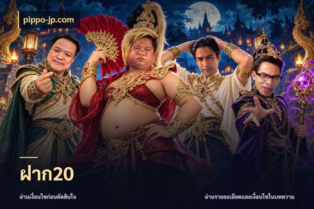 ฝาก20 pippo-jp.com ยอดเริ่มต้นน่าจับตากับสิทธิ์ที่เกี่ยวข้อง
