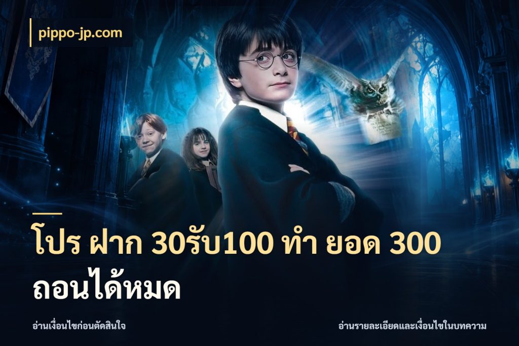 โปร ฝาก 30รับ100 ทํา ยอด 300 ถอนได้หมด สายโบนัสเลือกจังหวะสนุกได้อย่างไร กับ pippo-jp.com