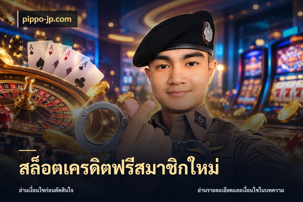สล็อตเครดิตฟรีสมาชิกใหม่ pippo-jp.com สีสันของเครดิตฟรีและเกมแนวที่ชอบ