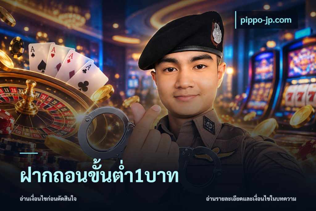 ฝากถอนขั้นต่ำ1บาท