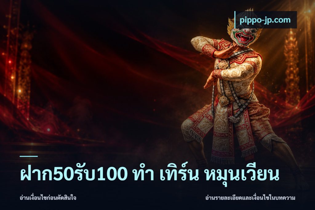 ฝาก50รับ100 ทํา เทิร์น หมุนเวียน