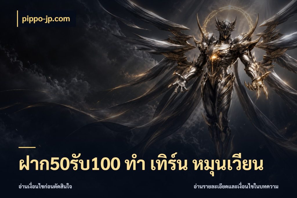 ฝาก50รับ100 ทํา เทิร์น หมุนเวียน pippo-jp.com เปิดมุมโปรให้เข้ากับเกมแนวโปรด